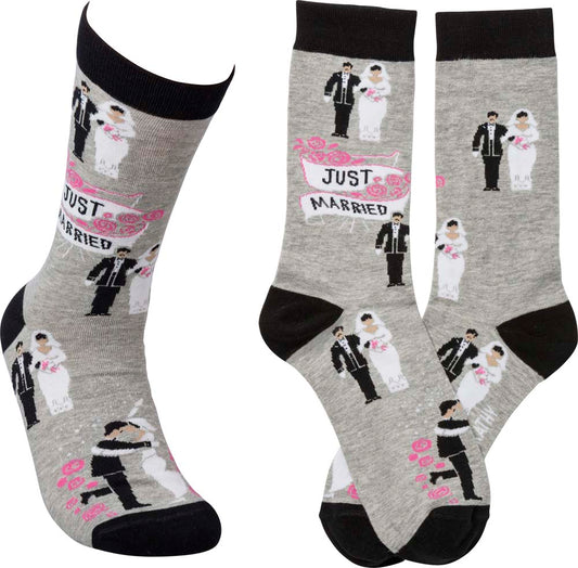 Primitives Socks - Just Married