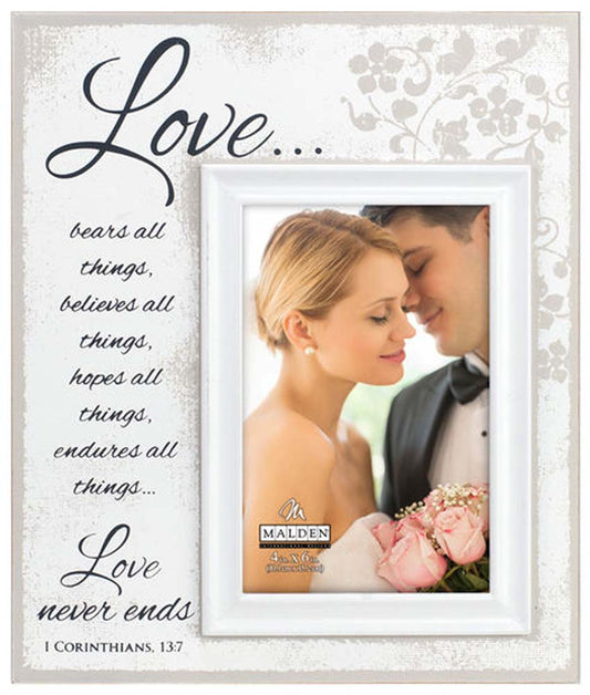 Malden 4x6 Love Scripts Frame