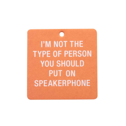 About Face Designs Speaker Air Freshener