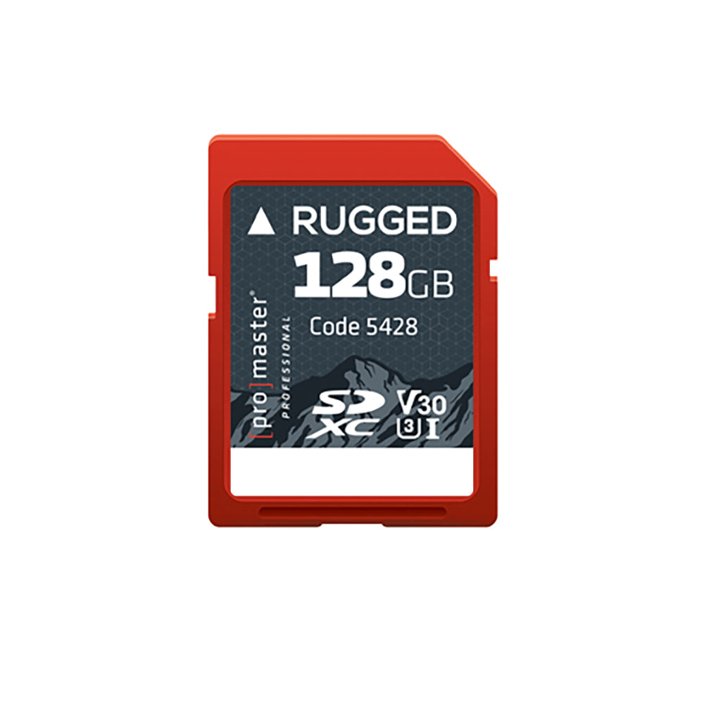 Promaster SDXC 128GB Rugged UHS-I