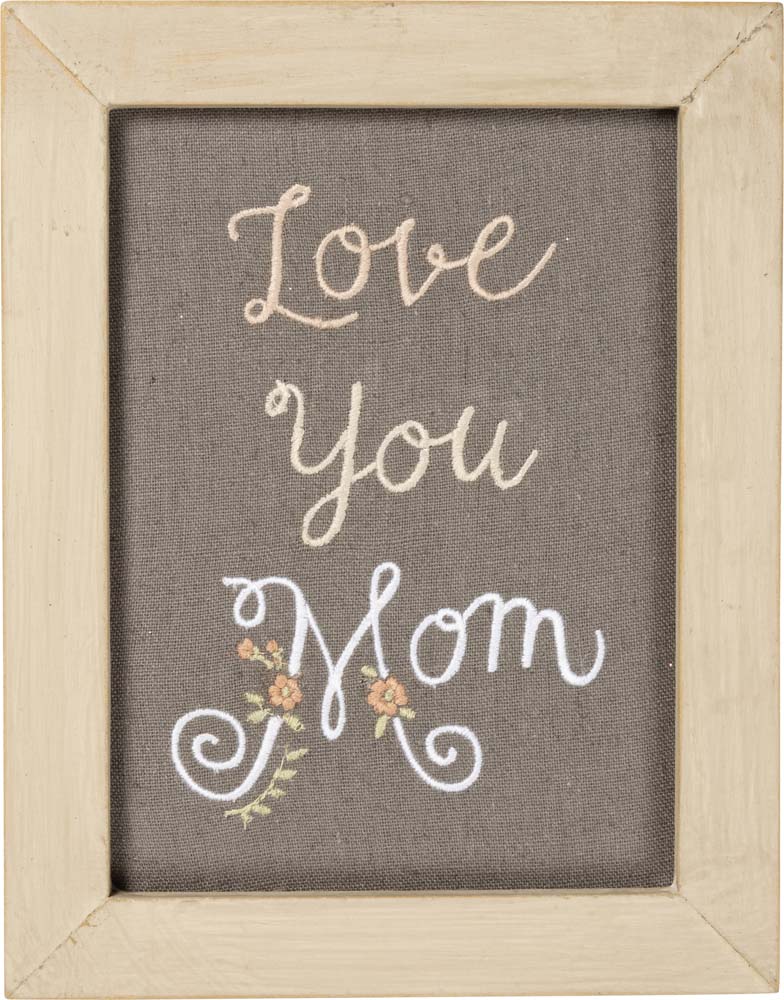 Primitives Stitchery - Love You Mom