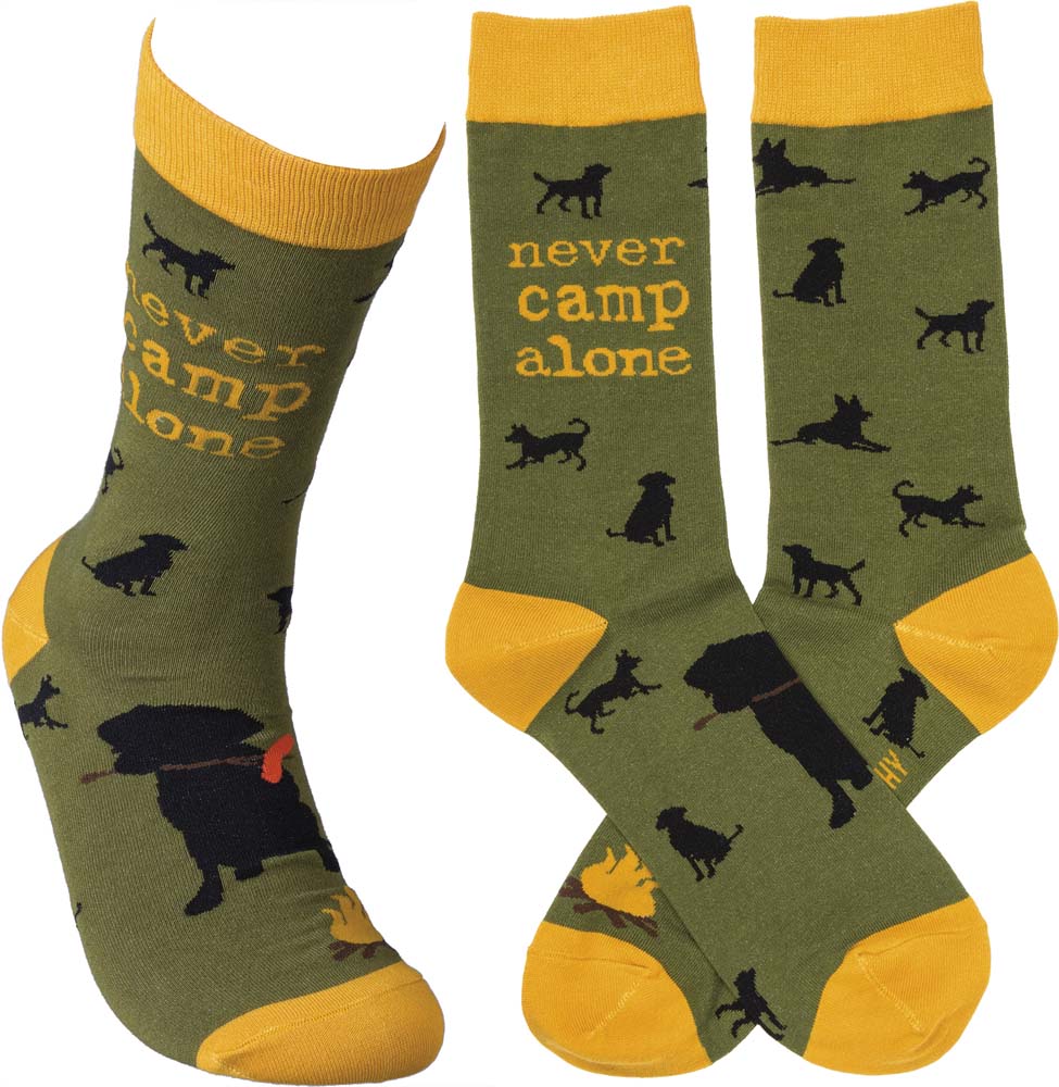 Primitives Socks - Never Camp Alone