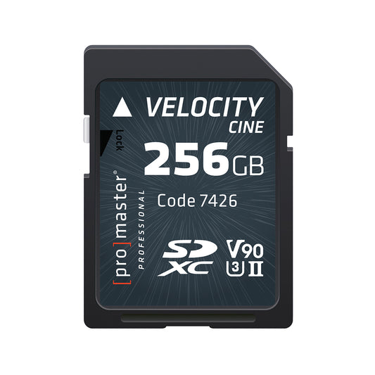 Promaster 256GB SDXC Velocity CINE