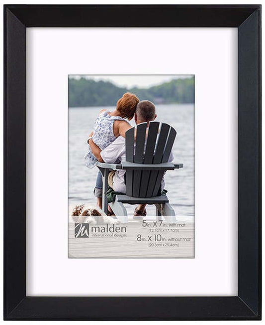 Malden 5x7/8x10 Black Wedge Frame