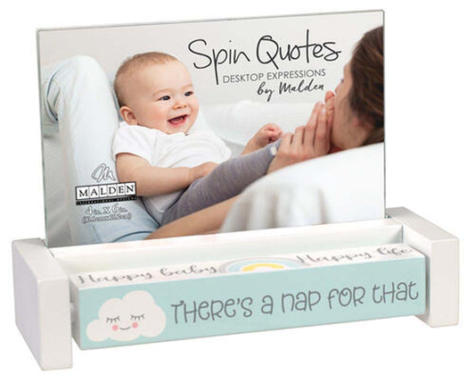 Malden 4x6 Baby Spin Quote Frame