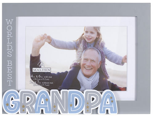 Malden 4x6 Worlds Best Grandpa Frame