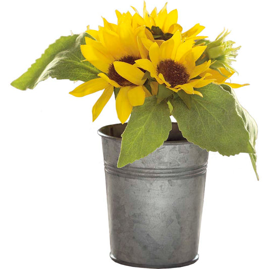 Primitives Planter - Sunflowers