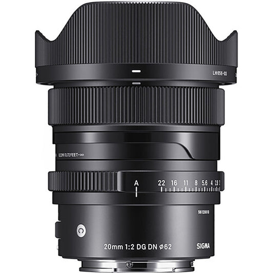 Sigma 20mm f/2 DG DN Contemporary Lens (Sony E)