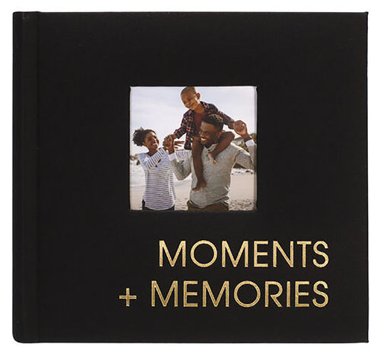 Malden 1-Up Moments Black Fabric Album
