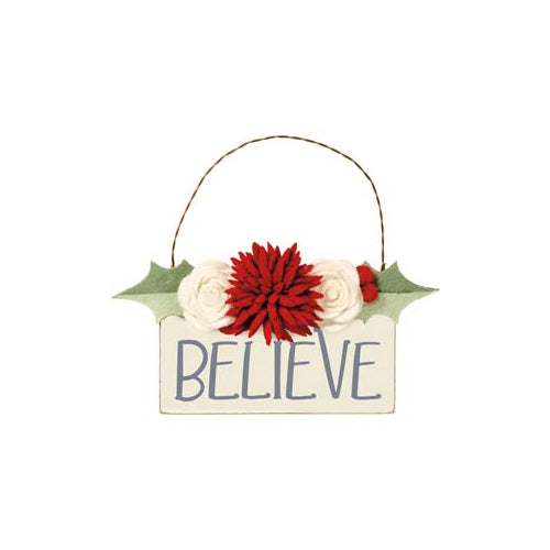 Primitives Ornament - Believe
