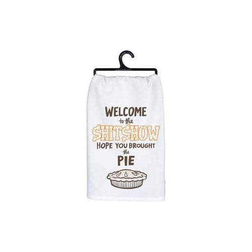 Primitives Kitchen Towel - Hope You Brought The Pie