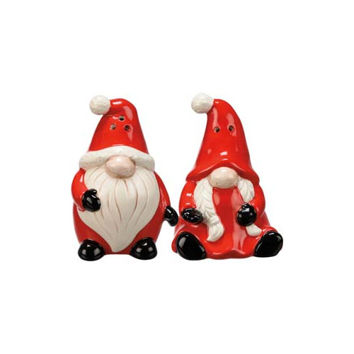 Primitives Salt & Pepper Set - Santas