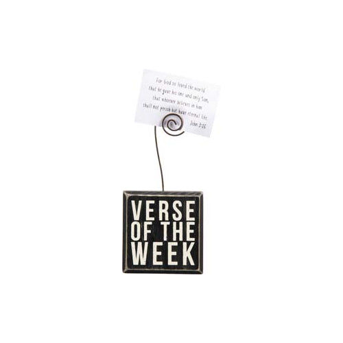 Primitives Photo Block - Verse Of The Week