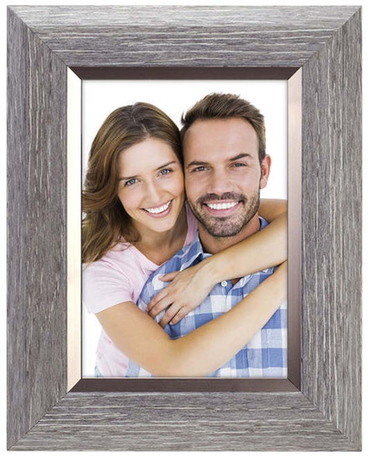 Malden 4x6 Gray w/Pewter Inner Frame