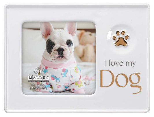 Malden 4X4 I Love My Dog Frame