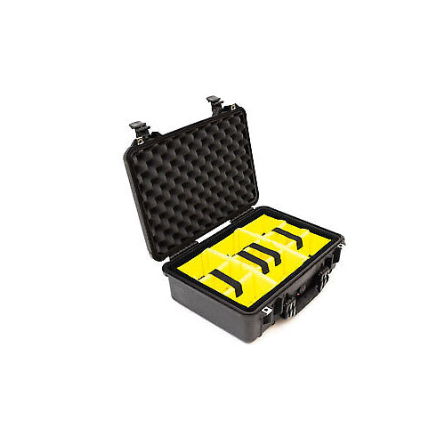 Pelican 1500 Case with Dividers (Black)