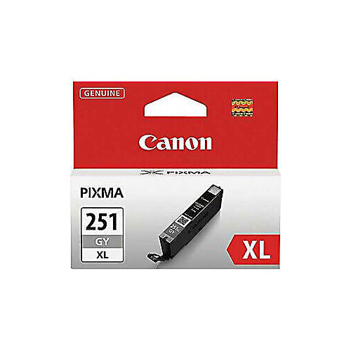 Canon CLI-251GY XL High-Capacity Gray Ink Tank