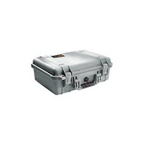 Pelican 1500NF Case without Foam (Silver)