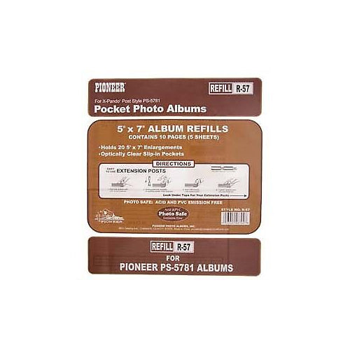 Pioneer X-Pando Pocket Album Refill R-57 (PS-5781)