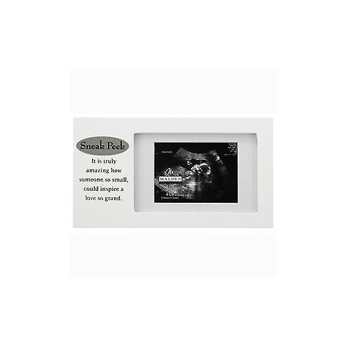 Malden Sneak Peek Sonogram Plaque - 4x6