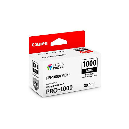 Canon PFI-1000 MBK LUCIA PRO Matte Black Ink Tank (80ml)