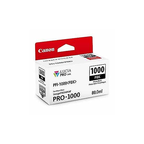 Canon PFI-1000 PBK LUCIA PRO Photo Black Ink Tank (80ml)