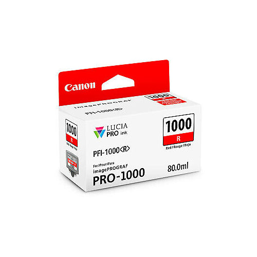 Canon PFI-1000 R LUCIA PRO Red Ink Tank (80ml)