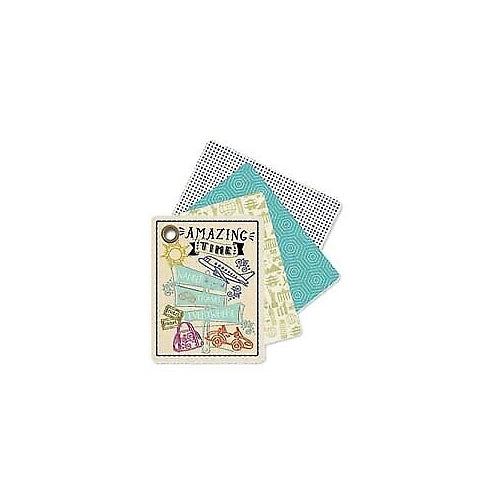 C.R. Gibson P3-16785 Swivel Instant Photo Album- Amazing Time