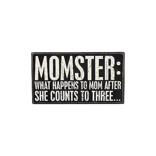 Primitives Momster Box Sign