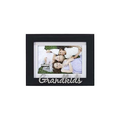 Malden 4x6 Scripts Black Distressed- Grandkids