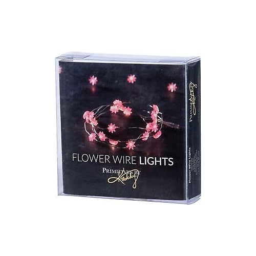 Primitives Battery Powered Wire Lights - Flower