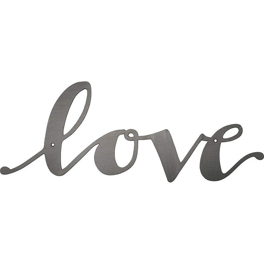 Primitives Love Cutout Metal Sign