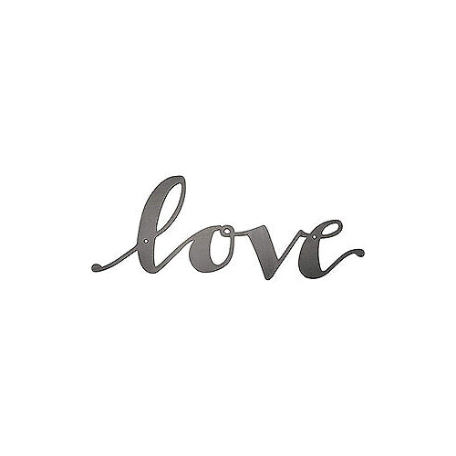 Primitives Love Cutout Metal Sign