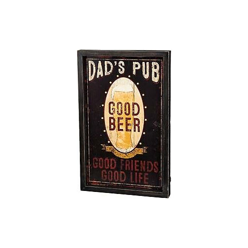 Primitives Dad's Pub LED Box Sign
