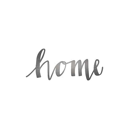 Primitives Home Metal Cutout Sign (Stainless)