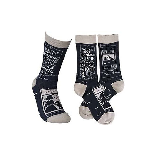 Primitives Socks - Dog Is Home