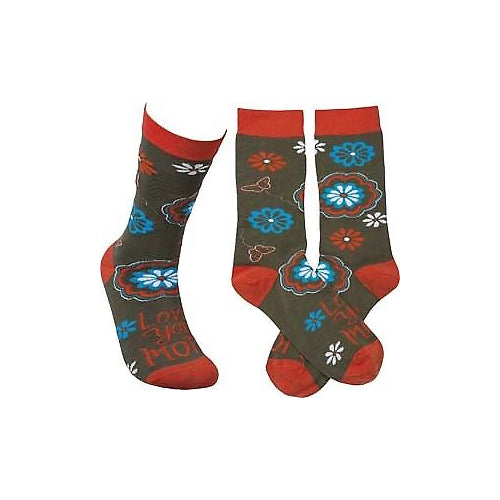 Primitives Socks - Love you Mom