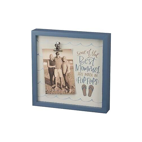 Primitives Inset Box Sign Frame - Memories Flip Flops
