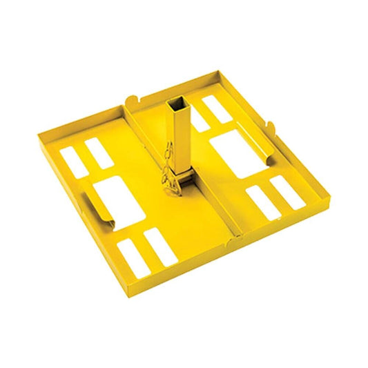 Pelican 9607 Modular LED Light Steel Base - Yellow