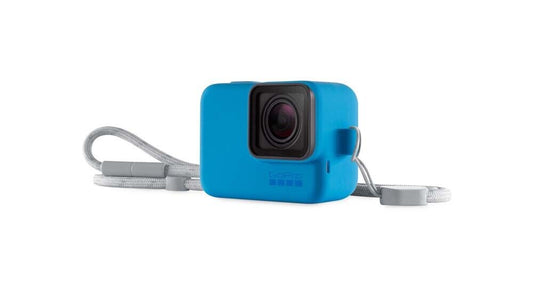GoPro Sleeve + Lanyard (Blue)