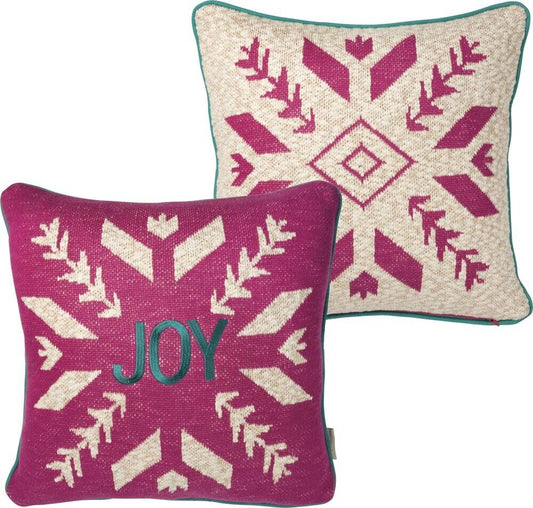 Primitives Pillow - Bohemian Snowflake Joy