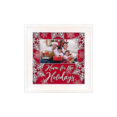 Malden 4x6 Home for the Holidays Frame