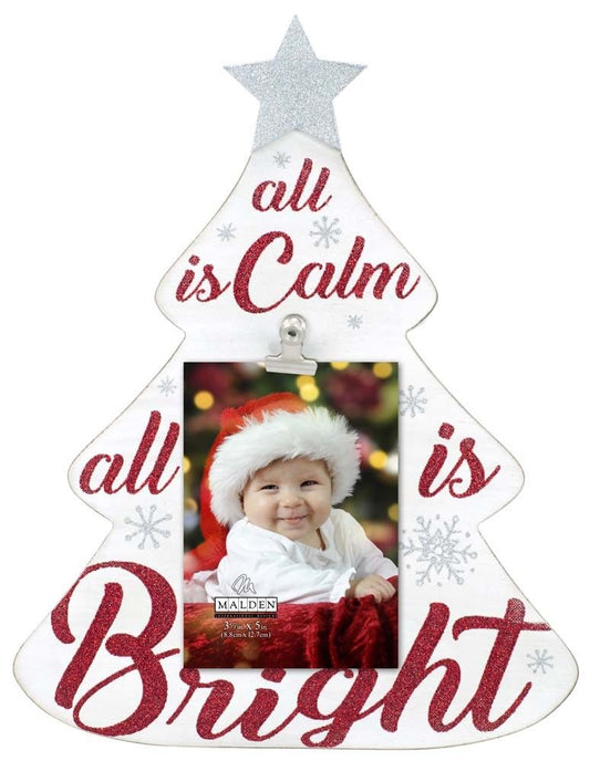 Malden 4x6 All is Bright Tree with Clip