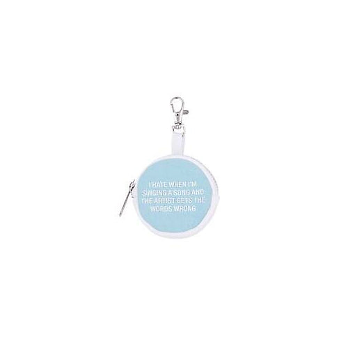About Face Designs Words Wrong Earbud Case