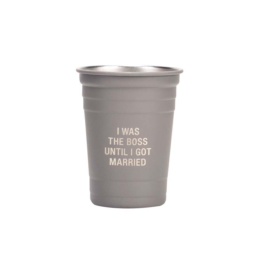 About Face Designs Boss Party Cup