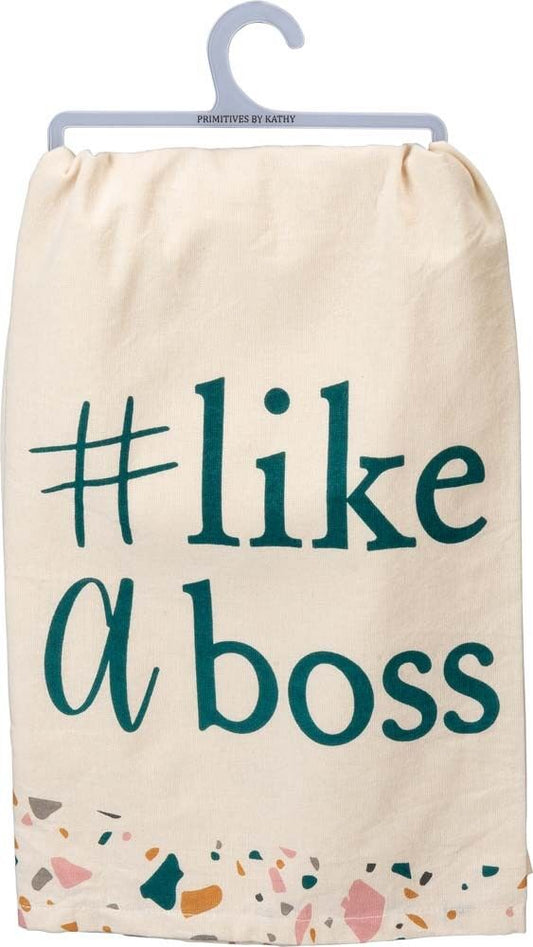 Primitives Dish Towel - #LikeAboss