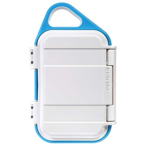 Pelican Go Case G10 - White/Aqua