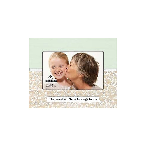 Malden Sweetest Nana 4x6 Frame