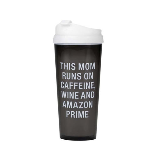 About Face Designs Amazon Prime Travel Mug