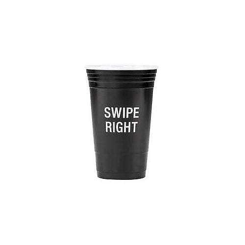 About Face Designs Swipe Right Party Cup